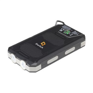 Logotrade promotional product image of: Trail RCS Solar Charger Compass 8000