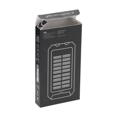 Logo trade promotional gift photo of: Trail RCS Solar Charger Compass 8000