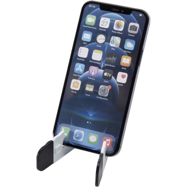 Logo trade promotional items picture of: Buna recycled plastic foldable tablet and phone stand