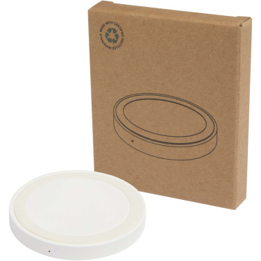 Logotrade promotional items photo of: Freal 15W recycled plastic wireless charging pad