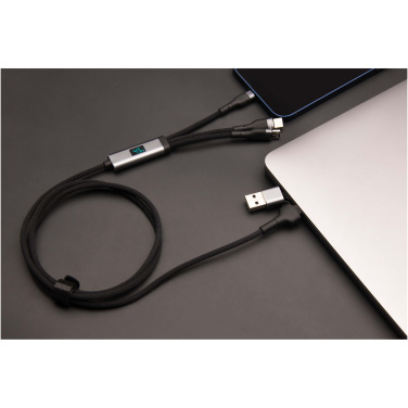 Logotrade business gifts photo of: SCX.design C53 100W 5-in-1 rPET ultra fast charging cable