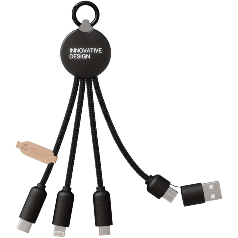 Logotrade corporate gift image of: SCX.design C14 15W 5-in-1 charging cable