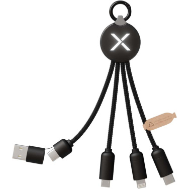 Logotrade promotional product image of: SCX.design C14 15W 5-in-1 charging cable