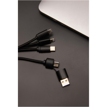 Logo trade promotional item photo of: SCX.design C14 15W 5-in-1 charging cable