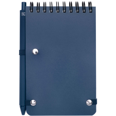 Logotrade promotional product image of: Thalaasa A6 hard cover ocean-bound notebook with ballpoint pen (black ink)