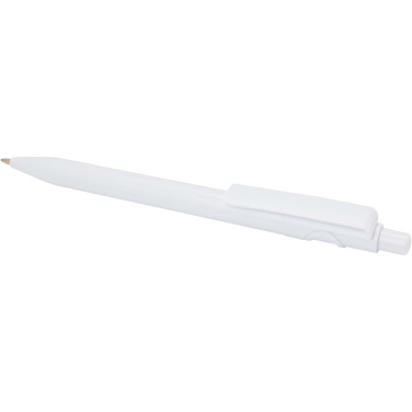 Logo trade promotional item photo of: Unica recycled plastic ballpoint pen (blue ink)