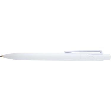Logo trade promotional item photo of: Unica recycled plastic ballpoint pen (black ink)