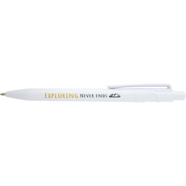 Logo trade advertising products picture of: Unica recycled plastic ballpoint pen (black ink)