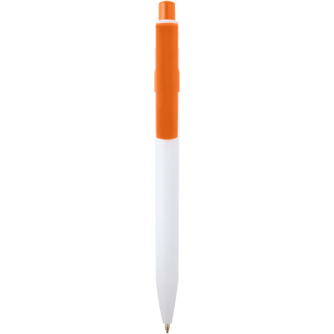 Logo trade promotional item photo of: Unica recycled plastic ballpoint pen (black ink)