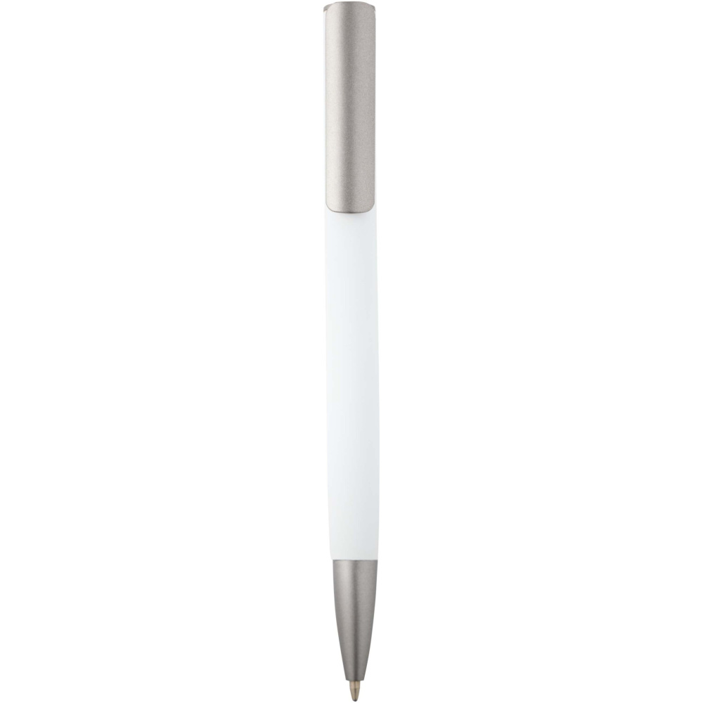 Logotrade business gifts photo of: Ziggur aluminium ballpoint pen (blue ink)