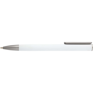 Logotrade promotional gifts photo of: Ziggur aluminium ballpoint pen (blue ink)