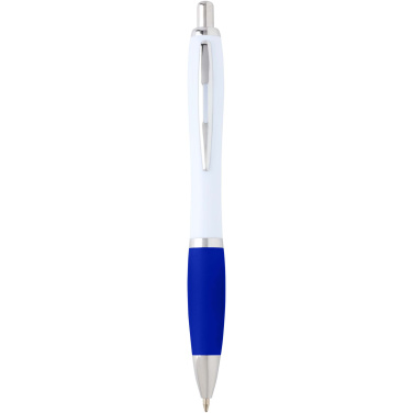 Logotrade promotional product picture of: Nash recycled plastic ballpoint pen (black ink)