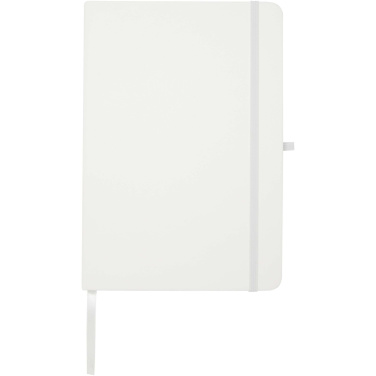 Logotrade promotional product picture of: Teak A5 recycled hard cover notebook with lined pages