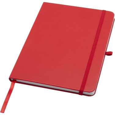 Logotrade promotional gift picture of: Teak A5 recycled hard cover notebook with lined pages