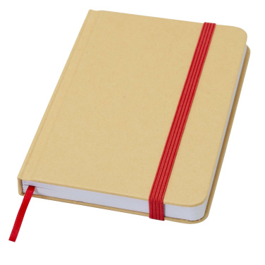 Logotrade promotional giveaways photo of: Reed A6 recycled hard cover notebook with plain pages