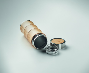 Logo trade corporate gifts picture of: Double wall flask 350ml