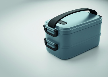 Logo trade promotional items picture of: Lunch box in recycled PP