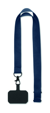 Logo trade advertising products image of: Phone holder lanyard