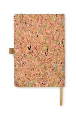 Logotrade corporate gift picture of: A5 cork coloured notebook