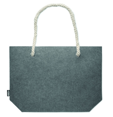 Logotrade corporate gift picture of: RPET felt beach bag
