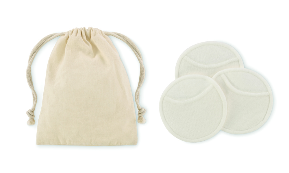 Logotrade promotional merchandise picture of: Reusable face cleaning pad set