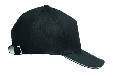 Logotrade promotional items photo of: 5 panel LED cotton cap 220gr/m²