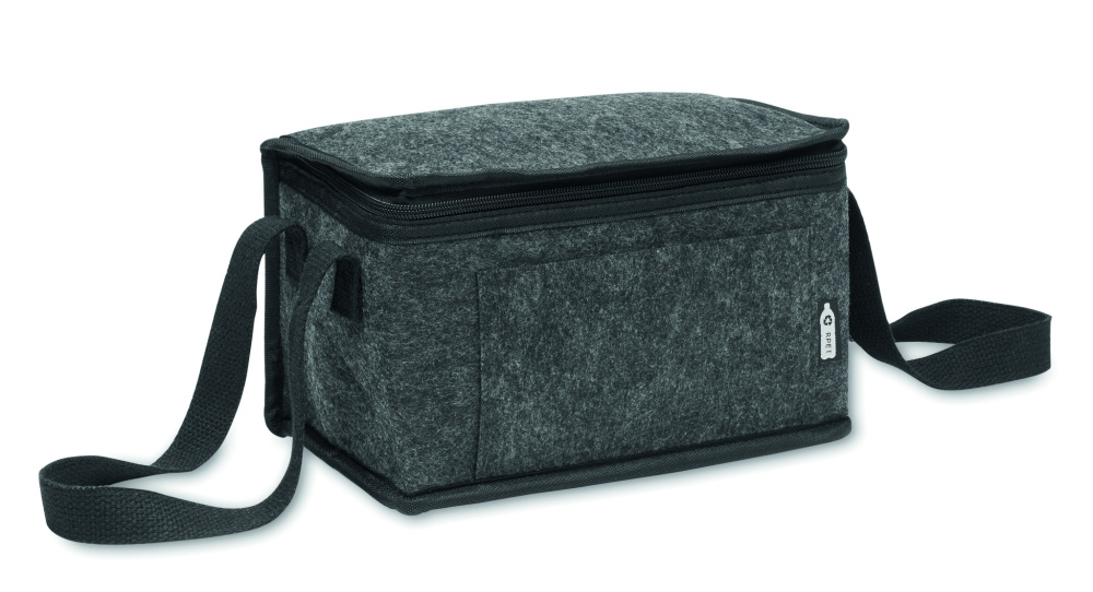 Logotrade corporate gifts photo of: RPET felt cooler bag