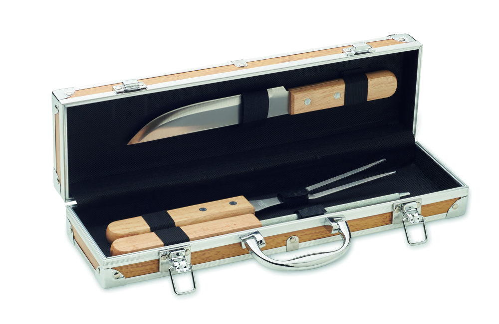 Logotrade promotional merchandise picture of: Stainless steel barbecue tools