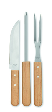 Logo trade promotional gift photo of: Stainless steel barbecue tools