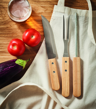 Logo trade advertising products image of: Stainless steel barbecue tools