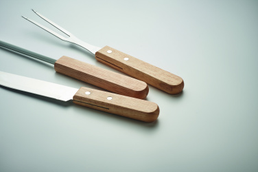 Logotrade advertising products photo of: Stainless steel barbecue tools