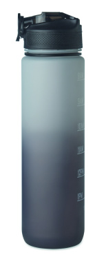 Logo trade business gifts image of: Sports water bottle RPET 1L