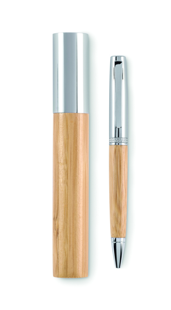 Logotrade promotional giveaway image of: Metal twist ball pen in tube