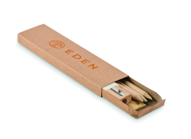 Logo trade corporate gifts image of: Paper box stationery set