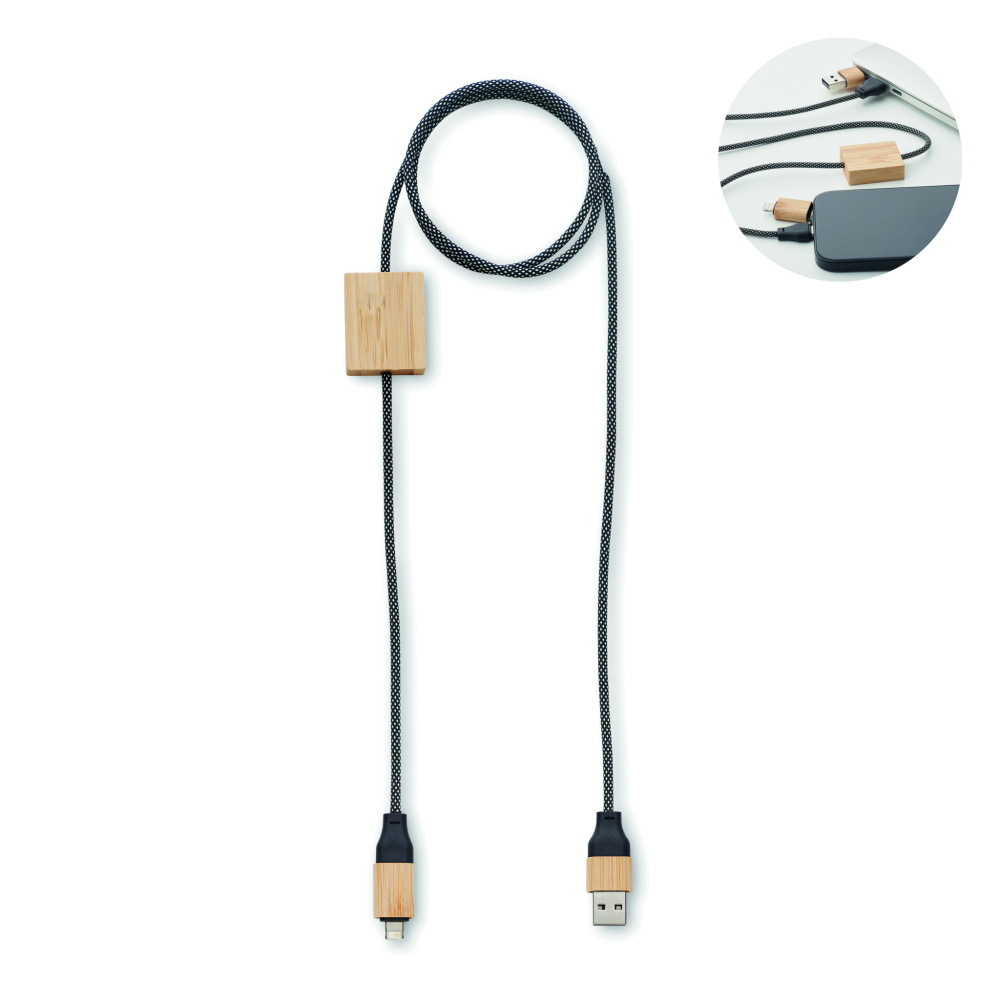 Logo trade advertising product photo of: 60W charging cable