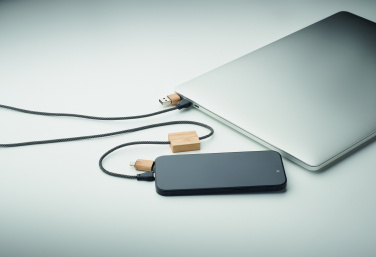 Logo trade corporate gift photo of: 60W charging cable