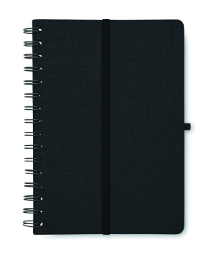 Logo trade advertising product photo of: A5 notebook with phone holder