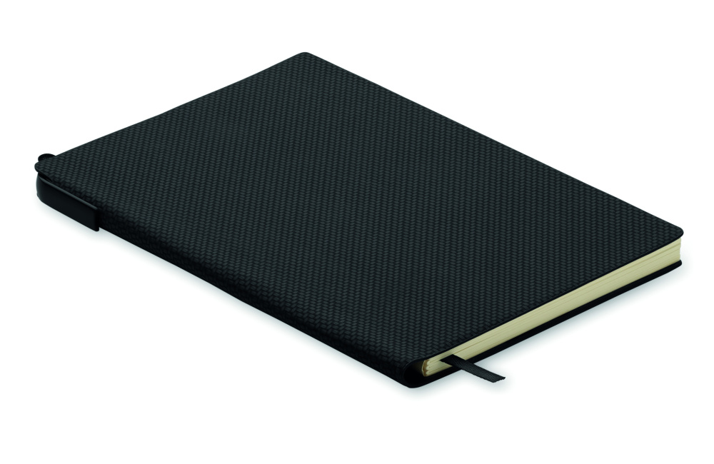 Logo trade promotional products image of: A5 PU notebook with pen