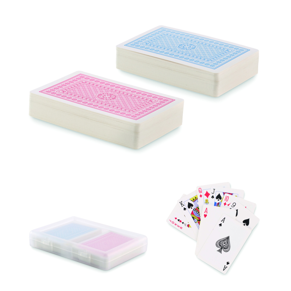 Logotrade advertising product image of: Set of classic playing cards
