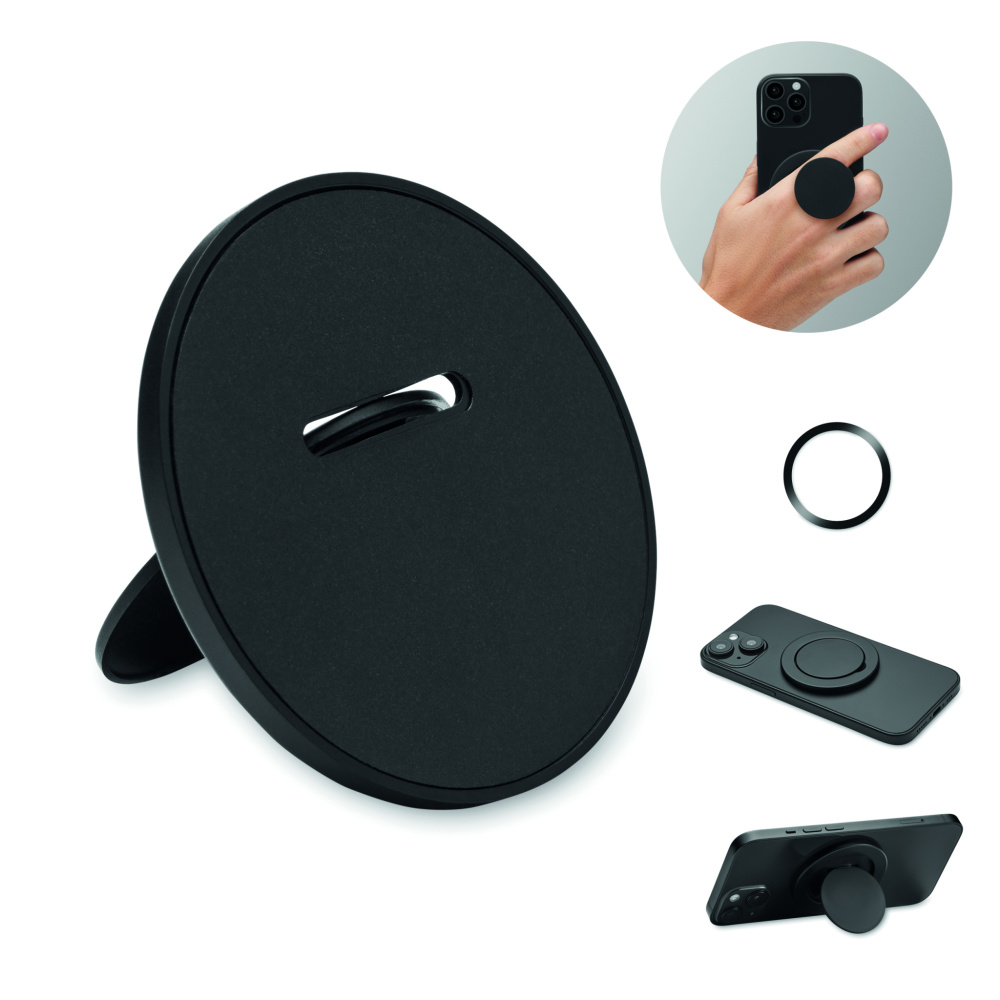 Logo trade corporate gifts image of: Magnetic phone holder