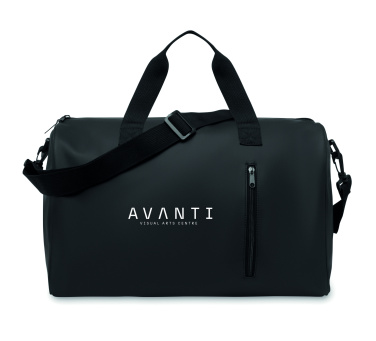Logo trade promotional giveaway photo of: Duffle bag soft PU