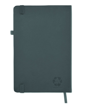 Logotrade promotional item picture of: Recycled Leather A5 notebook