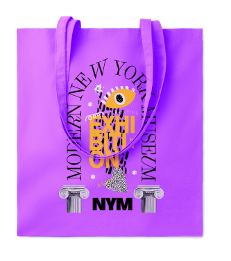 Logo trade promotional gifts picture of: 140 gr/m² cotton shopping bag