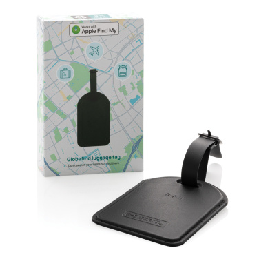 Logotrade promotional giveaway image of: Globetrack RCSrPolyester luggage tag with worldwide locating