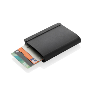 Logo trade promotional gifts image of: Seekcard RCS rpolyester card wallet with worldwide locating