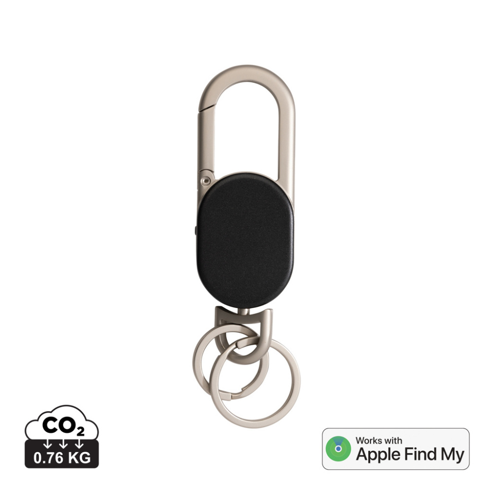 Logo trade corporate gifts image of: Keyfinder keychain with worldwide locating and USB C