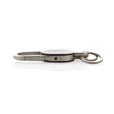 Logo trade promotional gifts picture of: Keyfinder keychain with worldwide locating and USB C