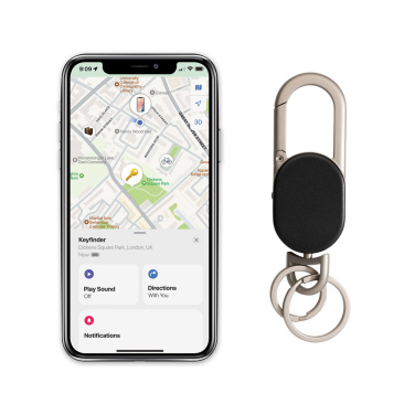 Logotrade promotional gift image of: Keyfinder keychain with worldwide locating and USB C