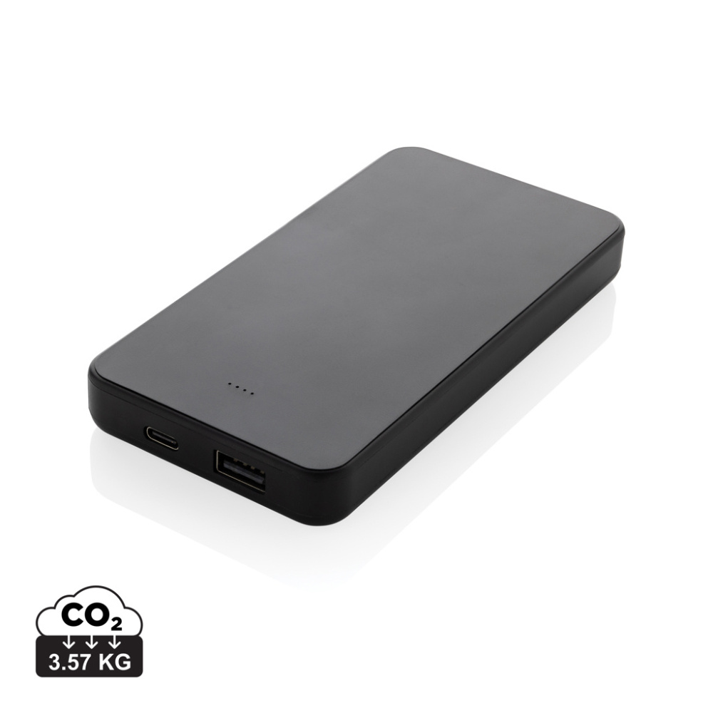 Logotrade promotional merchandise photo of: Boostcore RCS recycled plastic powerbank 10.000mAh USB C