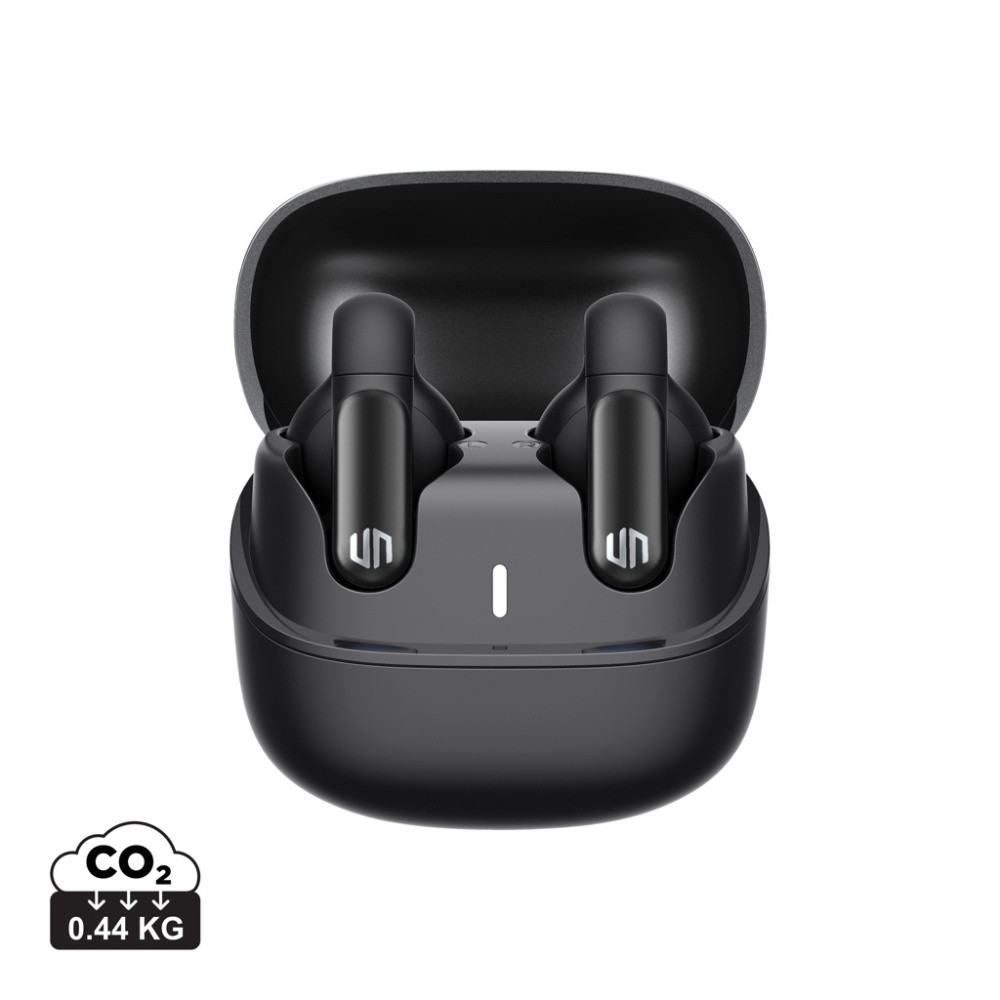 Logo trade promotional gift photo of: Urban Vitamin Long Beach ENC rplastic wireless earbuds